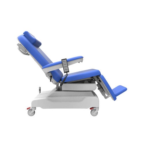 Poltrona per emodialisi elettrica - PY-YD-310（upgraded） - Nanning Passion Medical Equipment - a 3 sezioni / con rotelle / ad altezza regolabile