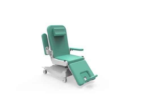 Poltrona per emodialisi elettrica - PY-YD-410 - Nanning Passion Medical Equipment - elettropneumatica / a 3 sezioni / per chemioterapia