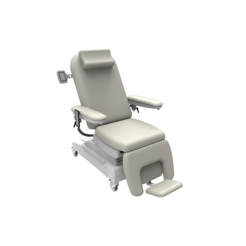 Poltrona per emodialisi elettrica - PY-YD-310(updated) - Nanning Passion Medical Equipment - a 3 sezioni / per chemioterapia / con rotelle