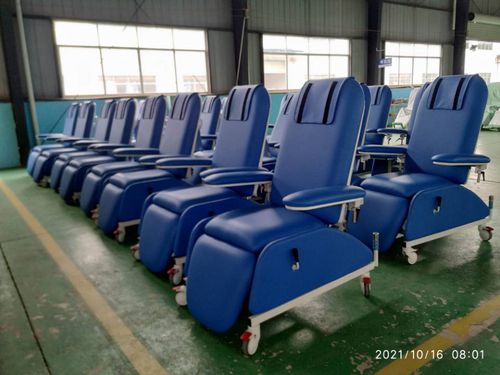 Poltrona per emodialisi manuale - PY-YS upgraded - Nanning Passion Medical Equipment - a 3 sezioni / per chemioterapia / con rotelle