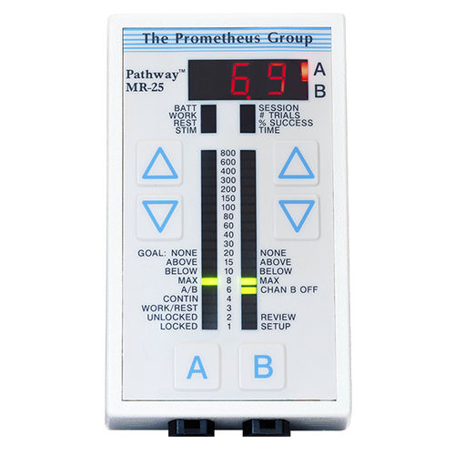 Elettromiografo 2 canali - (9725) Pathway® MR-25 sEMG - The Prometheus Group - portatile / in tempo reale / con biofeedback