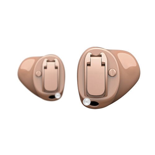 Audioprotesi CIC - Alpha  - bernafon - bluetooth® / marrone / beige