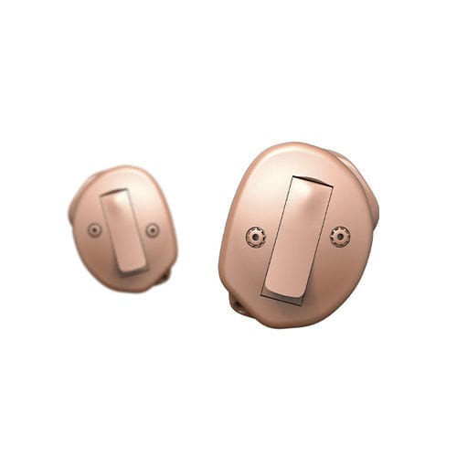 Audioprotesi ITC - Alpha - bernafon - bluetooth® / marrone / beige