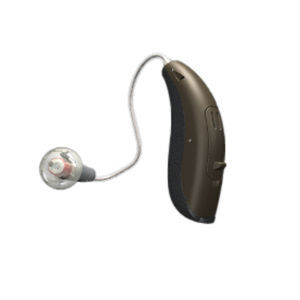 Audioprotesi mini RIC - Saphira - bernafon - bluetooth® / beige / marrone