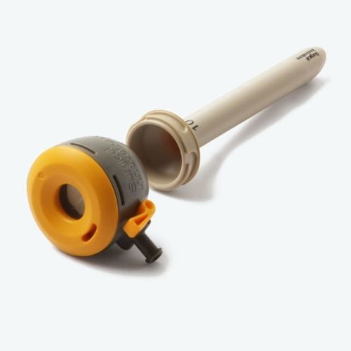 Trocar per laparascopia - YelloPort Elite™ - Microline Surgical - con punta arrotondata / con connettore per insufflazione / con camicia