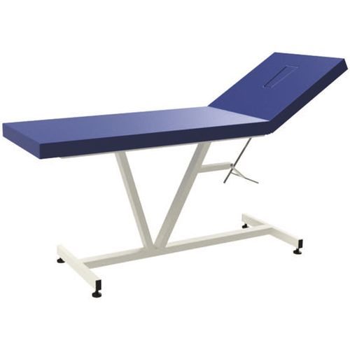 Lettino da visita manuale - 4005.001 - KIS Produkt - con schienale regolabile / ad altezza fissa / a 2 sezioni