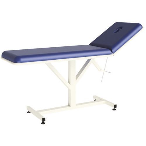 Lettino da visita manuale - 4005.002 - KIS Produkt - con schienale regolabile / ad altezza fissa / 2 sezioni