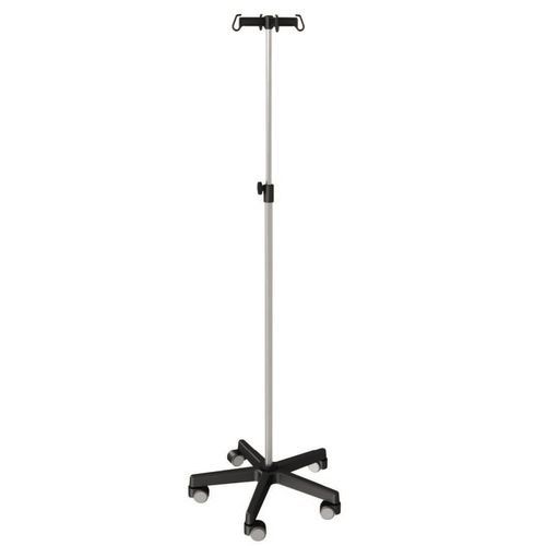 Asta portaflebo con rotelle - 4004.202 - KIS Produkt - 4 ganci / applicazione / ad altezza regolabile