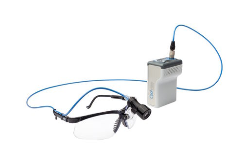Lampada frontale odontoiatrica - 900 Dyad - Coolview - LED / con fonte di luce portatile