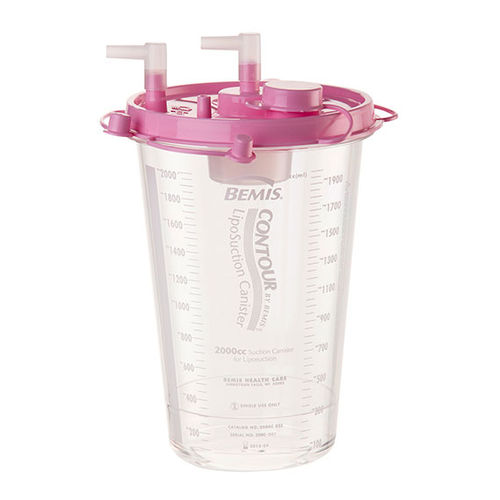Recipiente di aspirazione per fluidi corporei - 2000CC Contour™  - BEMIS Health Care