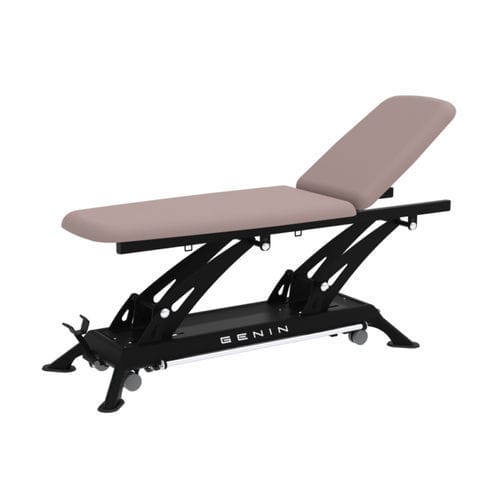 Lettino da massaggio pneumatico - FGS3275 - Genin Techmed - su rotelle / a 2 sezioni