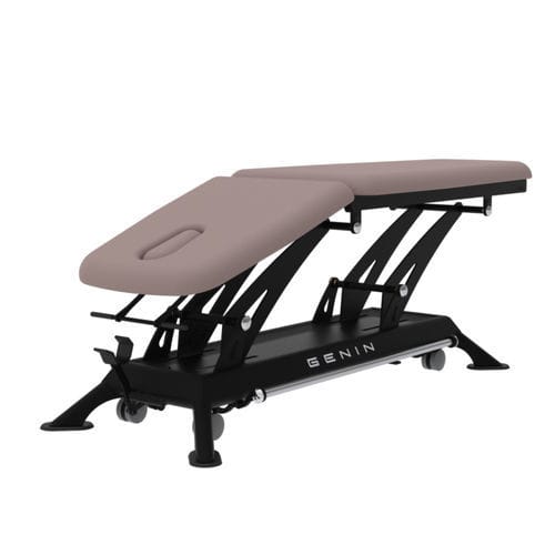 Lettino da massaggio pneumatico - FGS3272 - Genin Techmed - su rotelle / a 2 sezioni