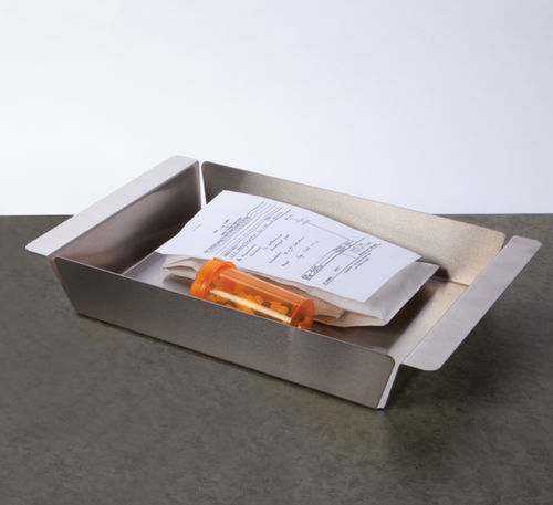 Vassoio medico - 18665 - Health Care Logistics - in acciaio inossidabile