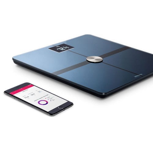 Analizzatore di composizione corporea per bioimpedenziometria - Body - Withings - per misurazione della massa grassa / con piattaforma / con calcolo dell'IMC