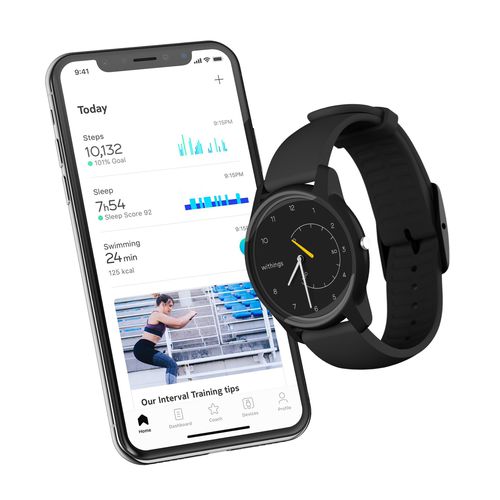 Monitor dell'attività indossabile - Move - Withings - a orologio / con GPS