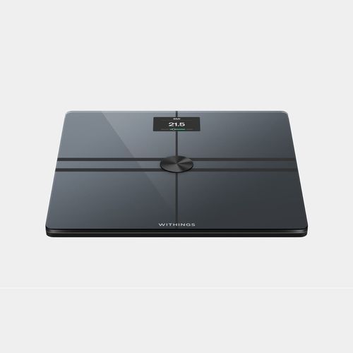 Analizzatore di composizione corporea per bioimpedenziometria - Comp - Withings - con piattaforma / con display LED / con calcolo del grasso corporeo