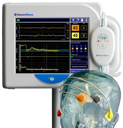Monitor paziente da tavolo - NeuroSENSE® NS-901 - NeuroWave - su carrello / EEG / per EMG