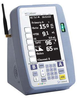 Unità di controllo per pompe di perfusione - MRidium™ 3865 - IRADIMED CORPORATION - elettronica / con connessione wireless