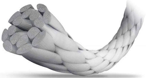 Filo di sutura non assorbibile - FIBER™ - Wright Medical Technology - per chirurgia ortopedica