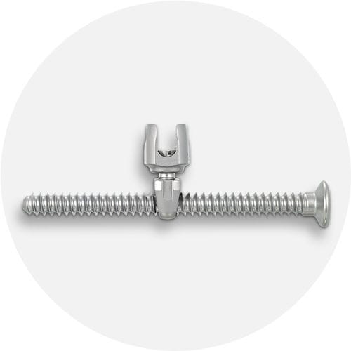Vite per compressione ossea per articolazione sacro-iliaca - E.SPINE® TANIT® - EUROS - canalare / pediatrica / in metallo