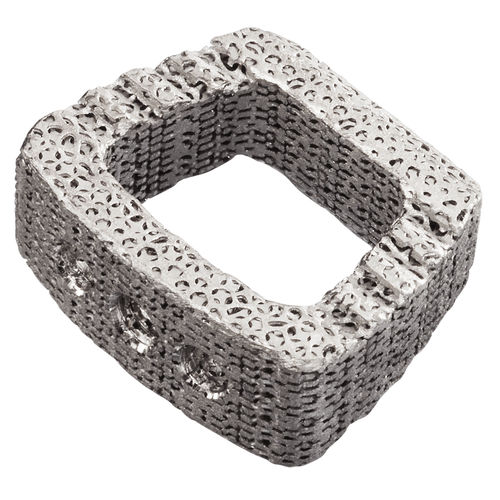 Gabbia intersomatica cervicale - IdentiTi™ C - Alphatec Spine - via anteriore / in titanio