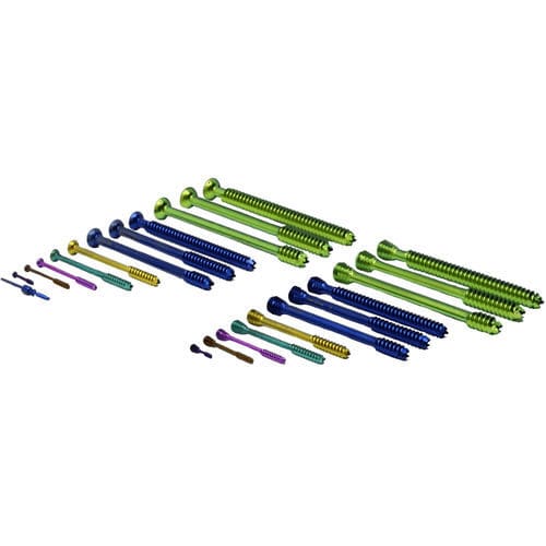 Vite per compressione ossea per piede - System26 - Ortho Solutions - per caviglia / canalare / senza testa