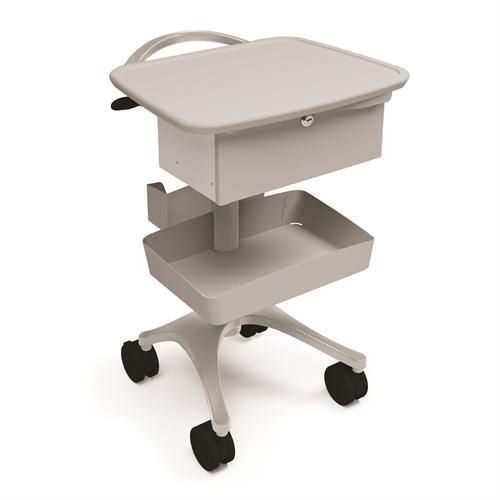 Carrello informatico ad altezza regolabile - Zido®Phlebotomy - Anthro Corporation - sicuro