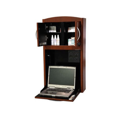 Workstation medica - 2035 - Cygnus - per computer portatile / da parete / a incasso
