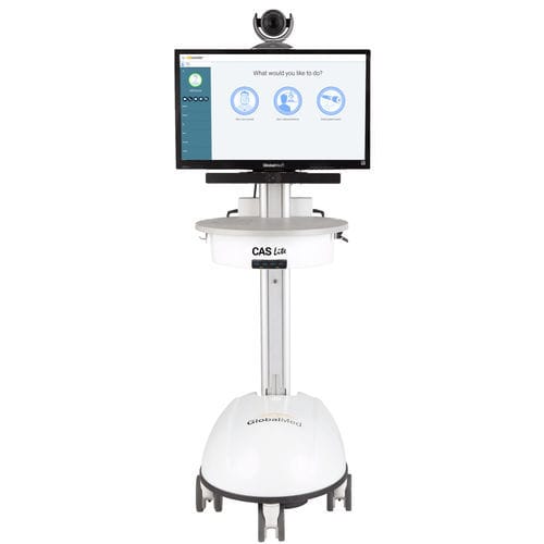 Carrello per telemedicina sicuro - CAS Lite™ - GlobalMed - con registratore video