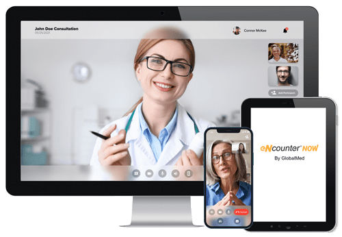 Software per telemedicina - eNcounter®NOW - GlobalMed - di gestione dati dei pazienti / di gestione dei documenti / di gestione degli appuntamenti