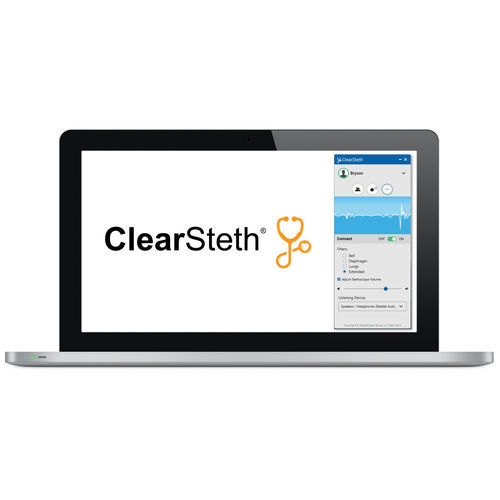 Stetoscopio di teleconsultazione - ClearSteth® - GlobalMed - elettronico