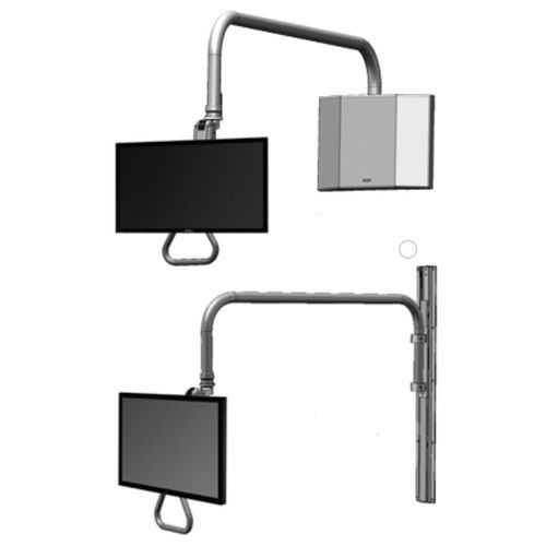 Braccio di supporto articolato - UL182I-OHA series - ICWUSA - inclinabile / per monitor / odontoiatrico