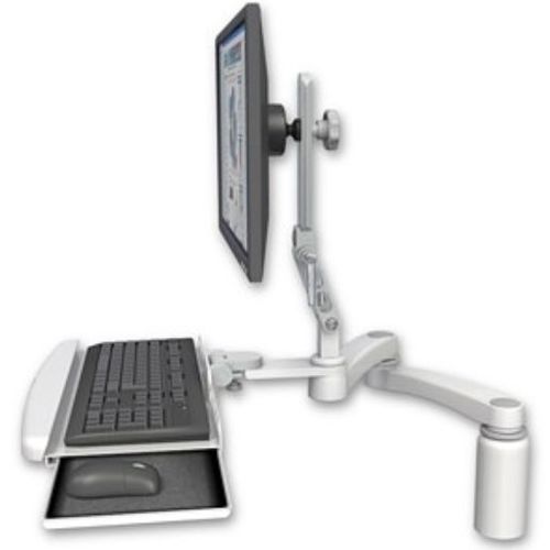 Braccio di supporto articolato - Ultra 550 - ICWUSA - inclinabile / per monitor / odontoiatrico