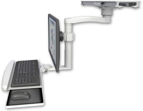 Braccio di supporto articolato - ULBVI-PS28-D0-KDB-A1-MW - ICWUSA - per tastiera / medico
