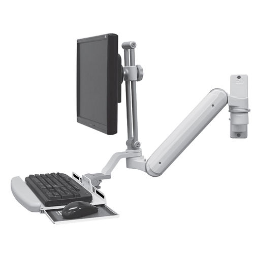 Braccio di supporto articolato - Ultra 182 - ICWUSA - inclinabile / per monitor / medico
