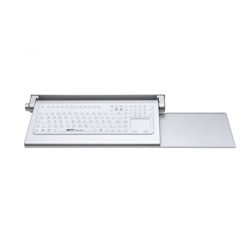 Tastiera con touchpad - Cleantype® Prime Panel+ - GETT Gerätetechnik - con puntatore / in silicone / con retroilluminazione LED