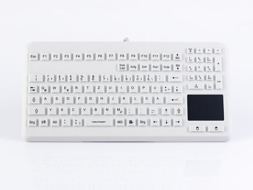 Tastiera medicale con tastierino numerico - InduProof® Advanced - GETT Gerätetechnik - con touchpad / internazionale / con puntatore