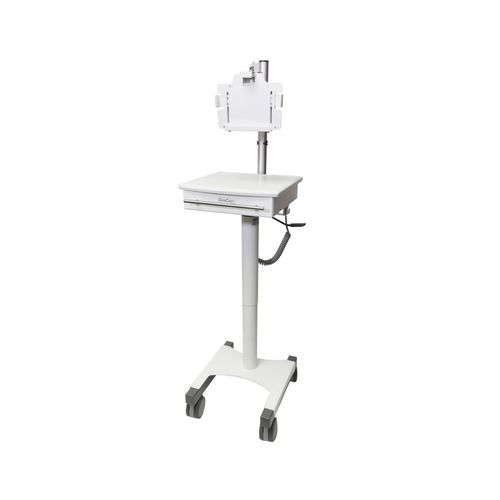 Carrello per telemedicina per tablet PC - DCT-SFF series - Lund Industries - per computer portatile / ad altezza regolabile / sicuro