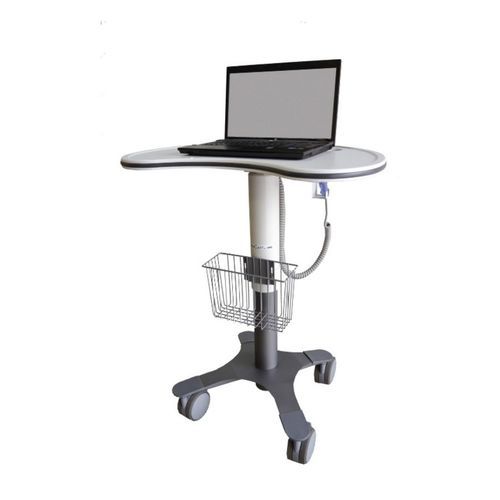Carrello per telemedicina per computer portatile - KIDNEY - Lund Industries - accessori / mobile / ad altezza regolabile