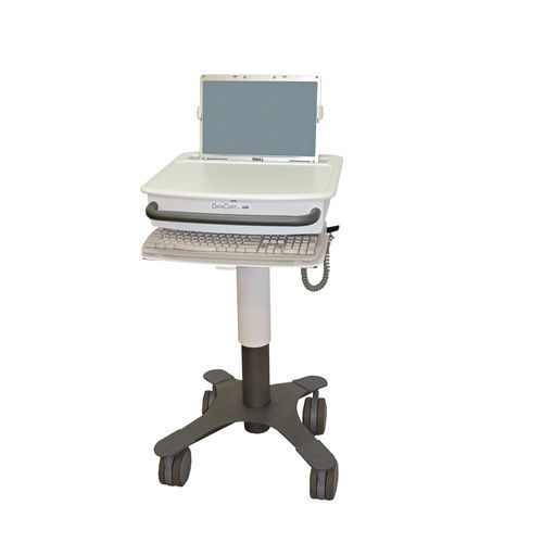 Carrello informatico sicuro - DCT-1B3 - Lund Industries - ad altezza regolabile