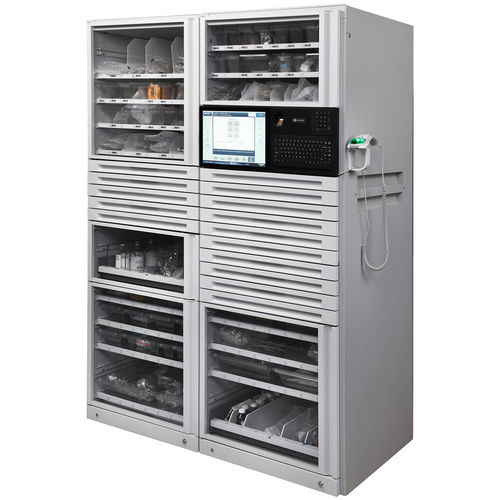 Armadietto di distribuzione automatica di farmaci per farmacie - XT - OMNICELL - di farmaci / con computer / con touch screen