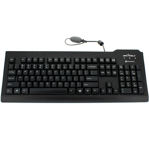 Tastiera medicale con tastierino numerico - SSKSV207 - Seal Shield - lavabile / USB / impermeabile