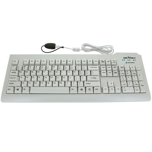 Tastiera medicale con tastierino numerico - Clean™ - Seal Shield - lavabile / USB / impermeabile