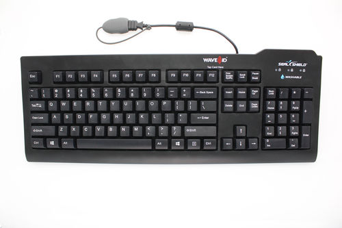 Tastiera medicale con tastierino numerico - SSKSV207GRC125 - Seal Shield - USB / impermeabile / retroilluminata