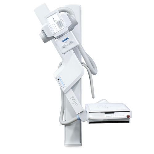 Sistema di radiografia digitale - alizé Signature - IDETEC MEDICAL IMAGING - per radiografia multidisciplinare / senza tavolo / con braccio portatubo rotante