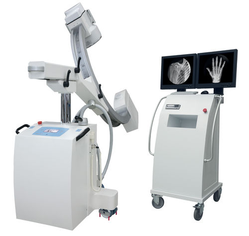Amplificatore di brillanza mobile - SD30 C - IDETEC MEDICAL IMAGING - con tubo intensificatore di immagine / con colonna video / con arco di piccolo diametro