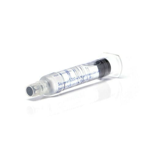 Siringa per iniezione di soluzioni viscoelastiche - ADATO® SIL-OL 5000  - Bausch + Lomb - 10 ml / sterile / preriempita