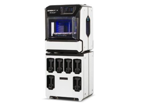 Stampante 3D per allineatori dentali - DentaJet™ XL - Stratasys - da laboratorio / per ortodonzia / odontoiatrica