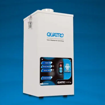 Aspiratore di polveri per laboratorio odontotecnico - SPH-Mini - Quatro Air - per laboratorio / per struttura sanitaria / compatto