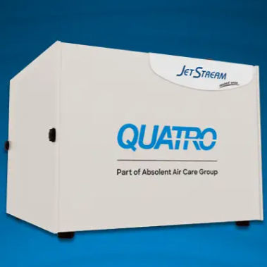 Aspiratore di polveri per laboratorio odontotecnico - JetStream Widebody - Quatro Air - per laboratorio / per struttura sanitaria / compatto